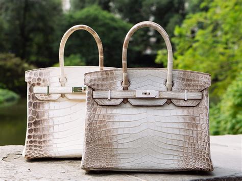 hermes expensive purse|himalayan crocodile Birkin with diamonds.